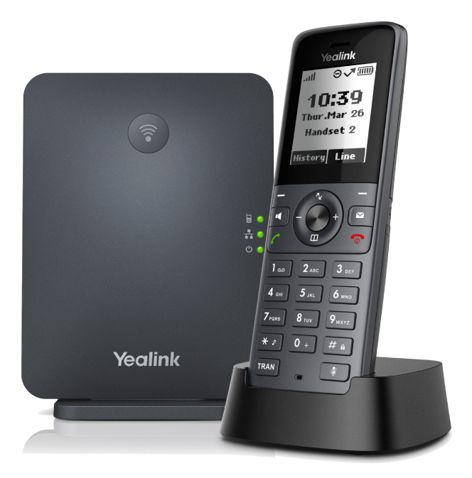 YEALINK DECT-IP PHONE W71P BASE+UN CORDLESS