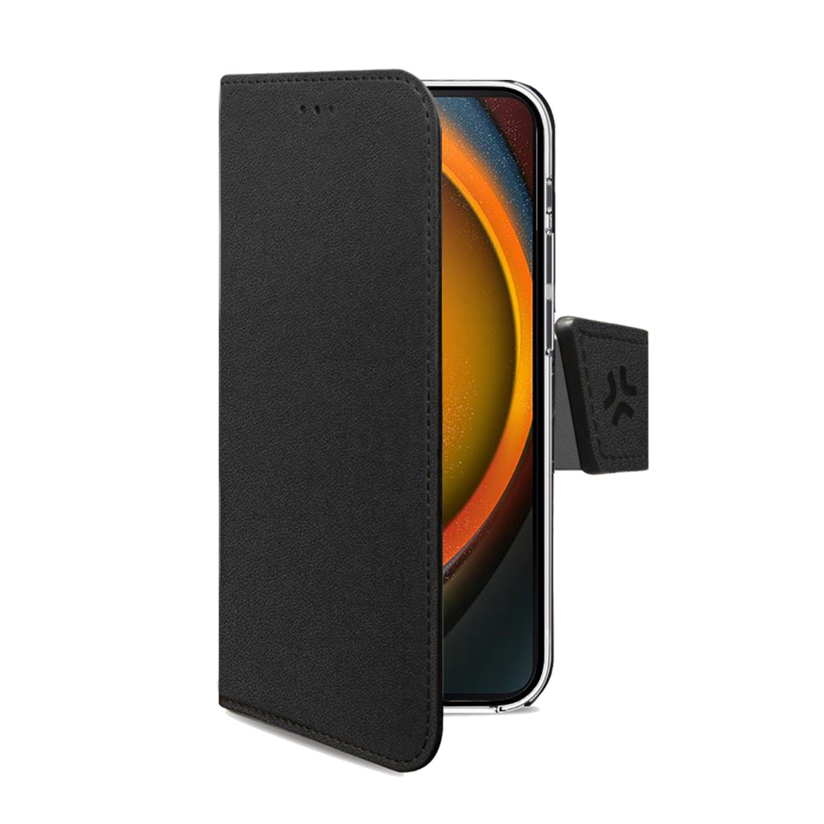 CELLY WALLY - Custodia a libro in pelle sintetica con chiusura flap magnetico, slot per carte e funzione stand compatibile con Samsung Galaxy Xcover 7/ Galaxy Xcover 7 Enterprise Edition