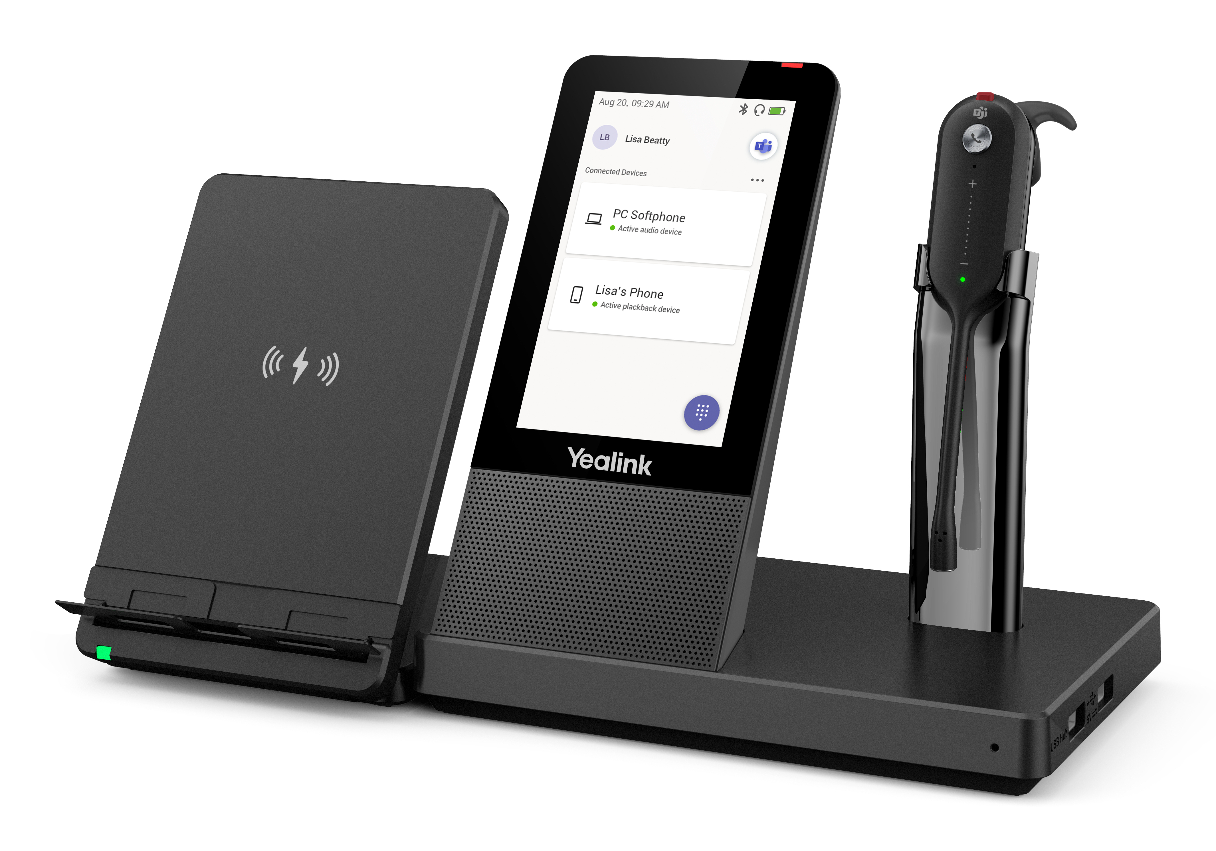 YEALINK WH67 AURICOLARE DECT WIRELESS TEAMS