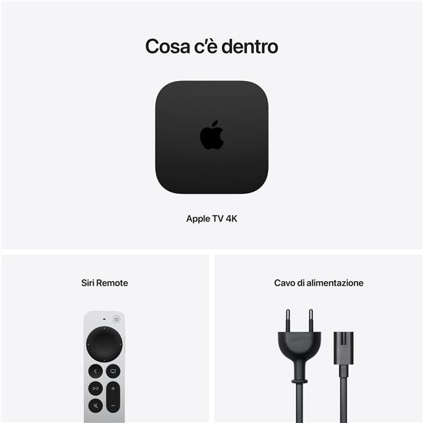 Apple Tv 4K 3Rd Wi-Fi-Ita 64Gb - immagine 2