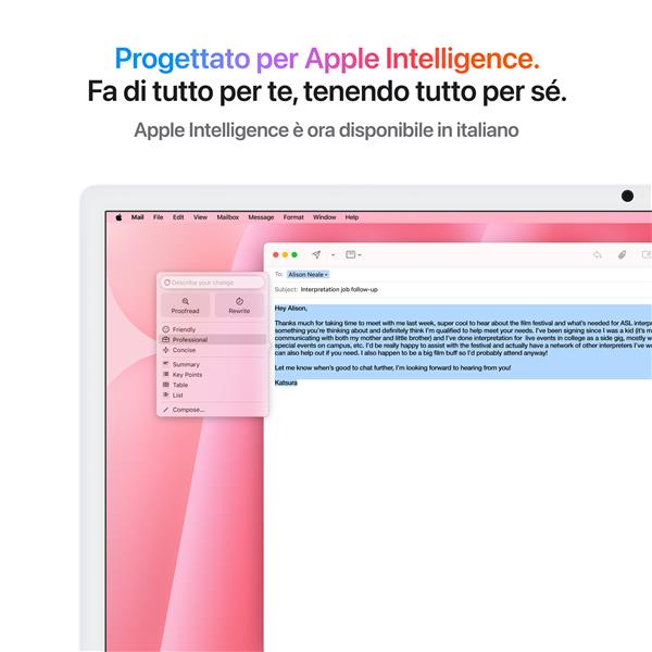 Imac 24 M4 Pnk/10Core/24Gb/512Gb - immagine 5