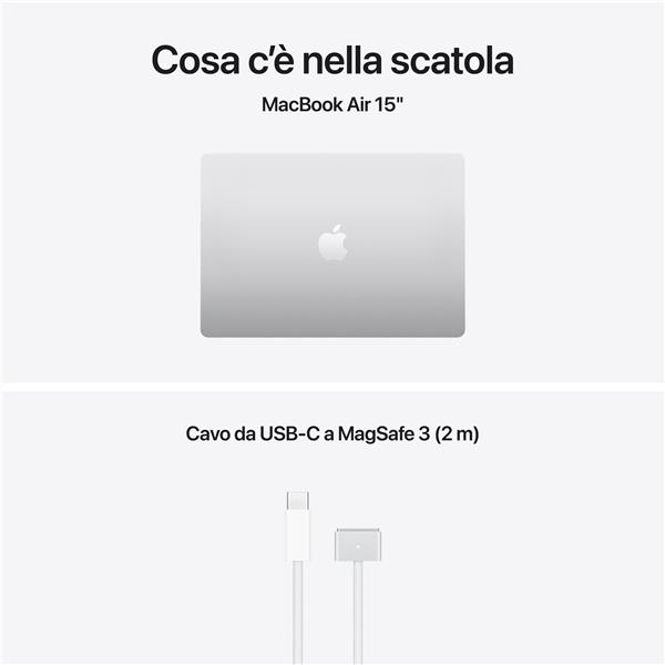 Mba 15 Slv/10C GPU/24Gb/1Tb - immagine 3