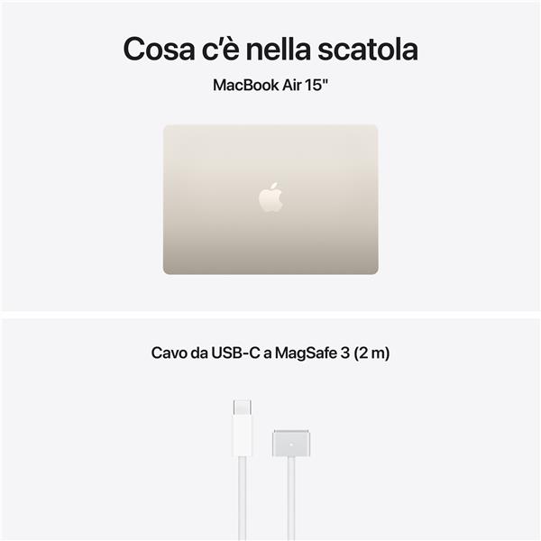 Mba 15 Stl/10C GPU/16Gb/512Gb - immagine 4