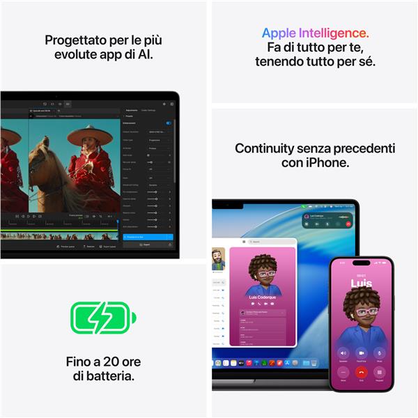 Mbp 14 Sl/18C/32C GPU/36Gb/2Tb - immagine 4