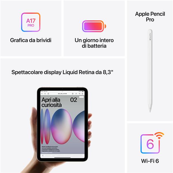 Ipad Mini WiFi 128Gb Purple - immagine 3