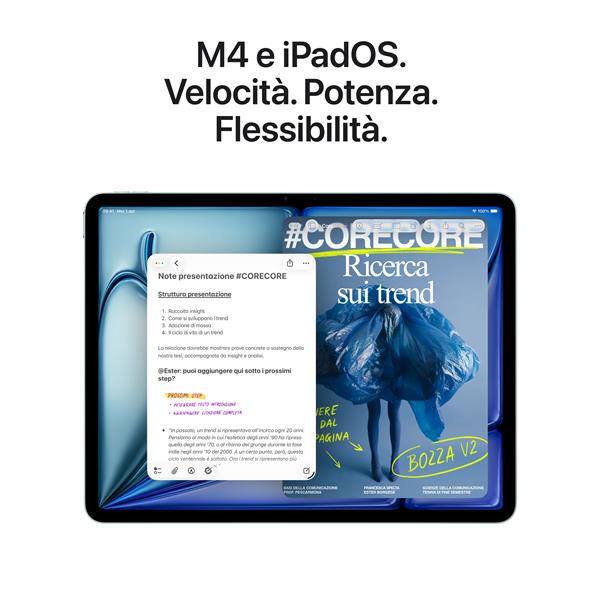Ipad Air 13" Wi-Fi 1Tb - Blu - immagine 7