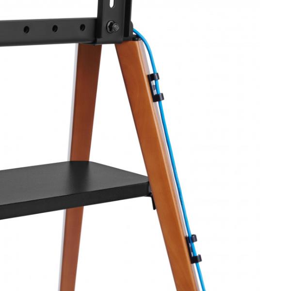 Tv Stand Elegant 75Bw Noce/Nero - immagine 4