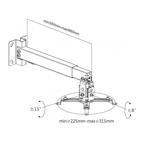 Svp Tapa 430/650Mm Argento - immagine 2