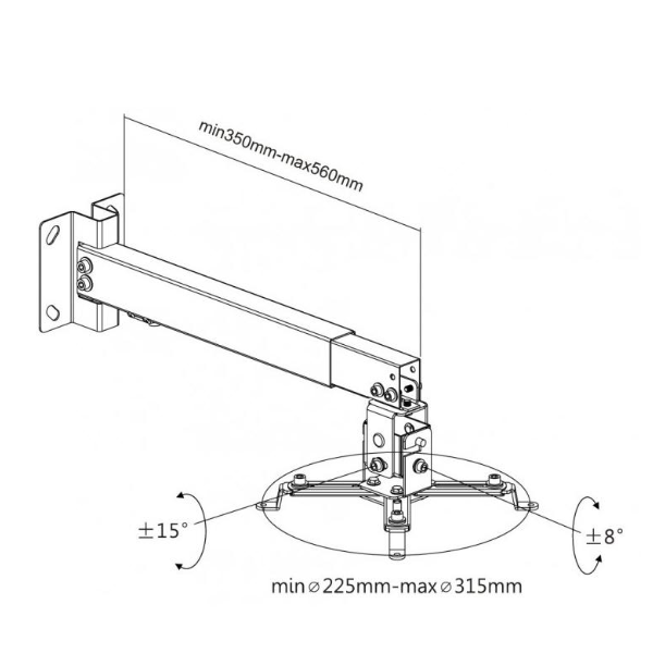 Svp Tapa 430/650Mm Bianco - immagine 4