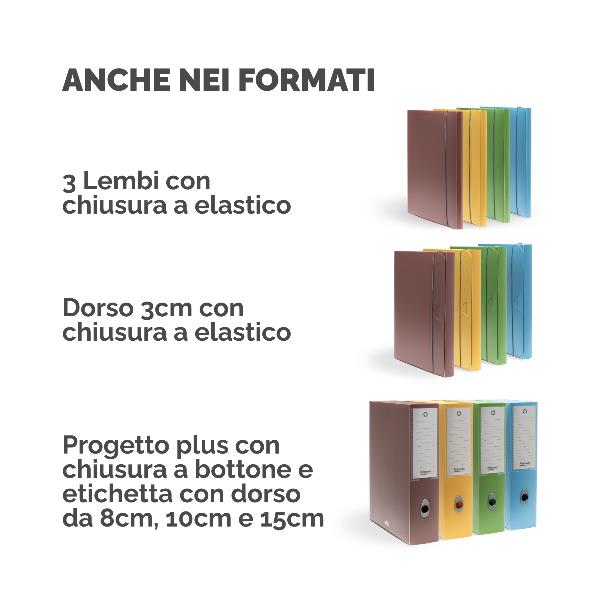 Cartella Progetto Holos 3 Marrone - immagine 3