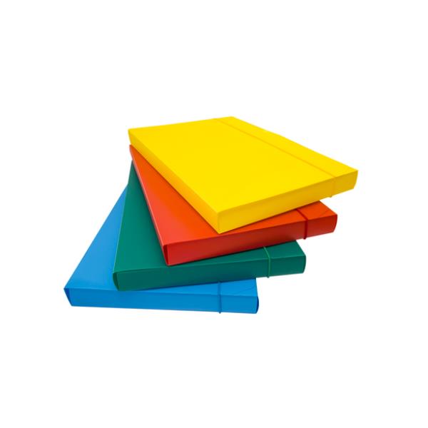 Cartella Progetto Dorso 3 Giallo