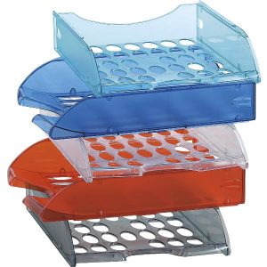 Portacorrispondenza Blu Trasparente