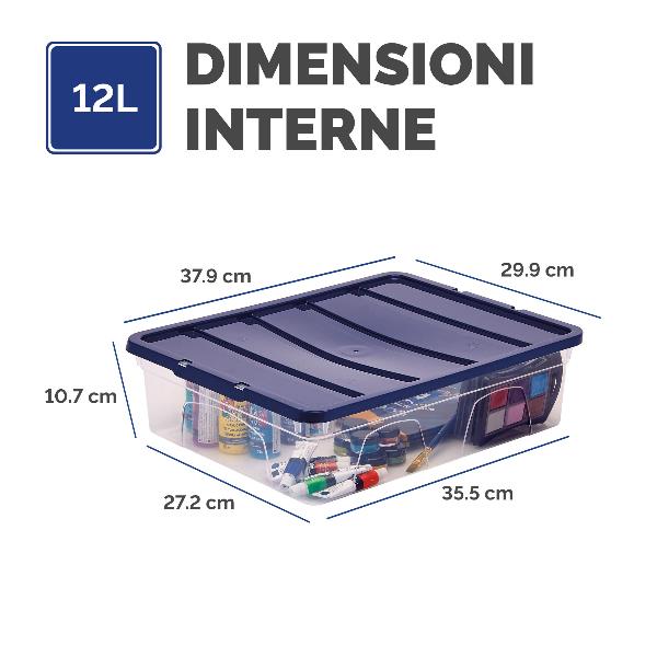 Contenitore Plastica Coperchio 12L - immagine 5
