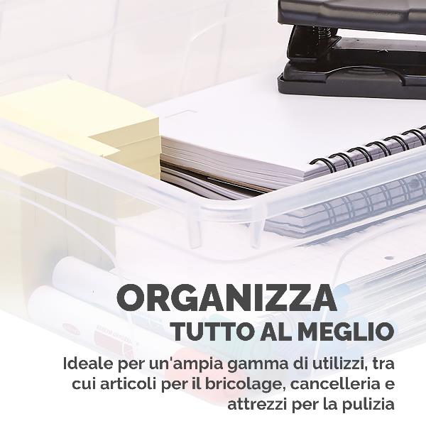 Contenitore Plastica Coperchio 12L - immagine 3