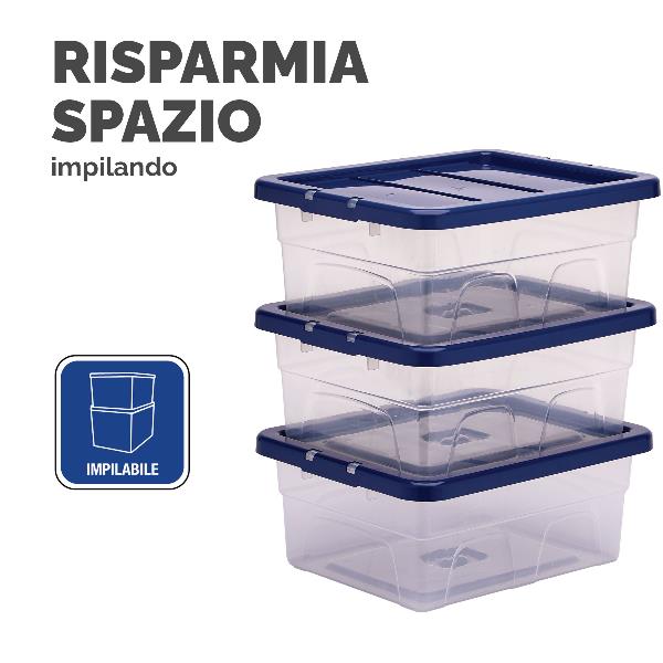 Contenitore Plastica Coperchio 15L - immagine 4