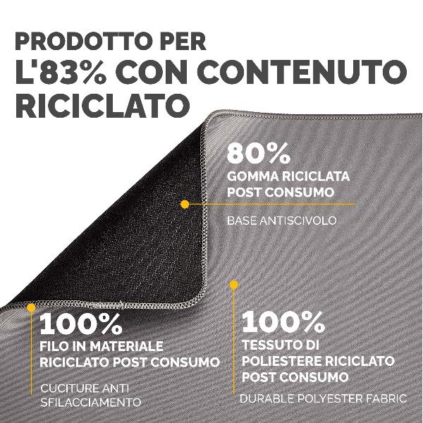 Mousepad Xl Breyta Grigio - immagine 3