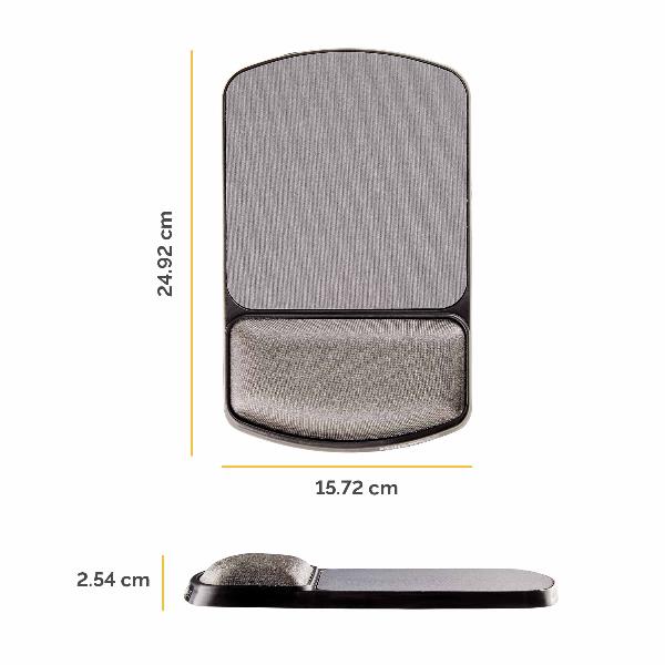 Mousepad C/Poggiapolsi Regolabile