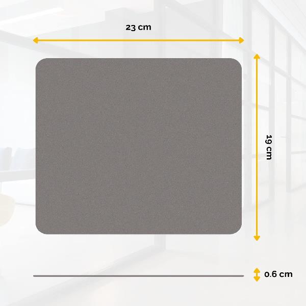Mousepad Soft Grigio - immagine 2