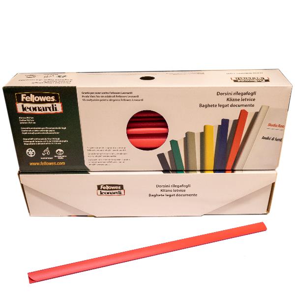 Cf50 Dorsino 40 Fogli D.8Mm Rosso