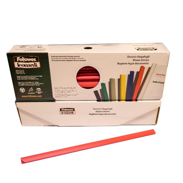 Cf50 Dorsino 40 Fogli D.8Mm Rosso - immagine 2