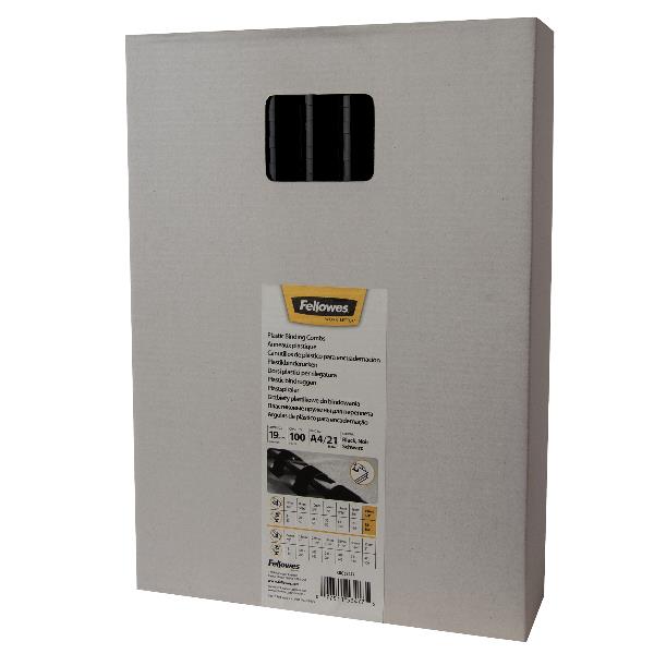 Cf100 Dorso Plast. D.19Mm Nero - immagine 3