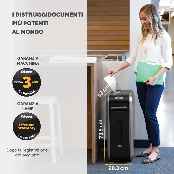 Distruggidocumenti 125I A Striscia - immagine 4