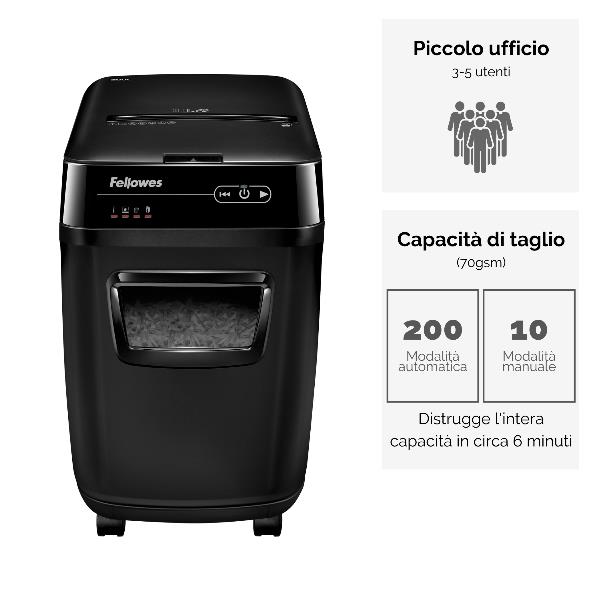 Distruggidocumenti Automax 200C - immagine 5