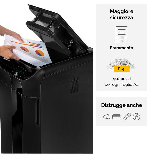 Distruggidocumenti Automax 550C - immagine 2