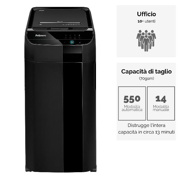 Distruggidocumenti Automax 550C - immagine 3