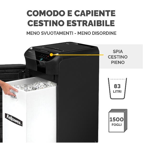 Distruggidocumenti Automax 600M - immagine 6