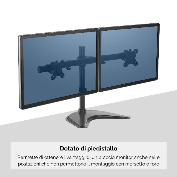 Braccio Monitor Doppio Orizz. Prof. - immagine 6
