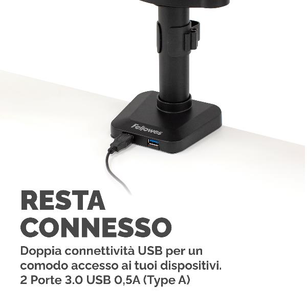 Braccio Monitor Triplo Platinum - immagine 6