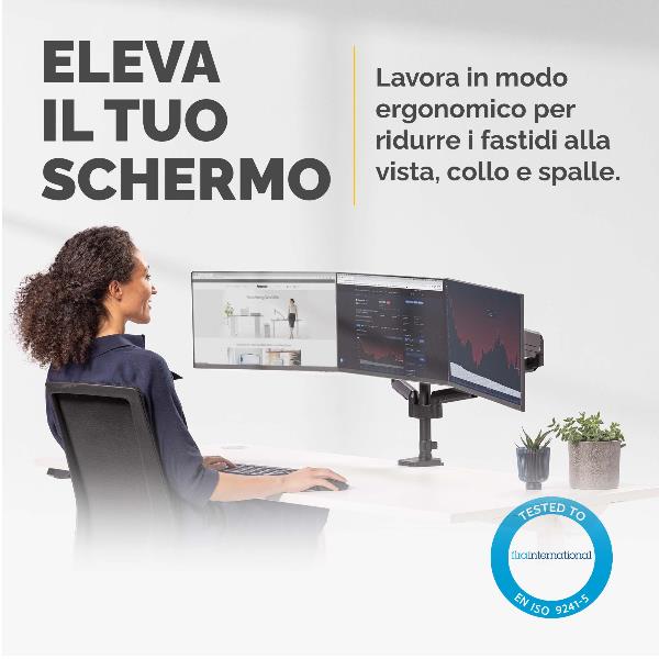 Braccio Monitor Triplo Platinum - immagine 4