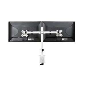 Braccio Monitor Focus Double Bianco