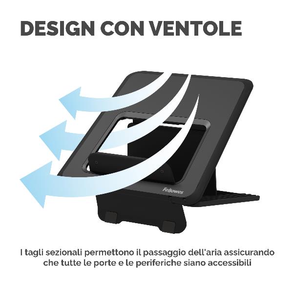 Breyta Supporto Laptop Nero - immagine 6