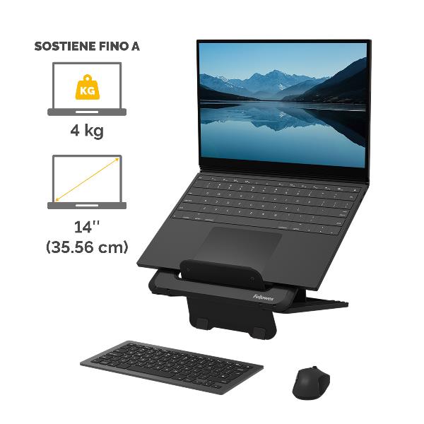 Breyta Supporto Laptop Nero - immagine 3