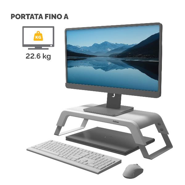 Hana Lt Supporto Monitor Bianco - immagine 8