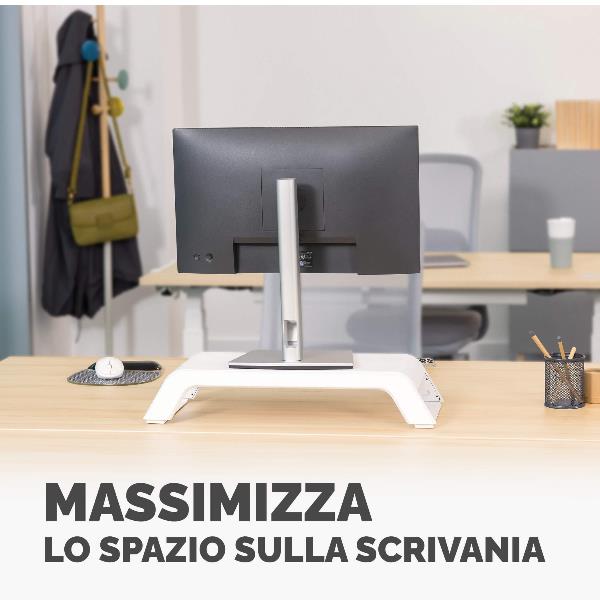 Hana Lt Supporto Monitor Bianco - immagine 3