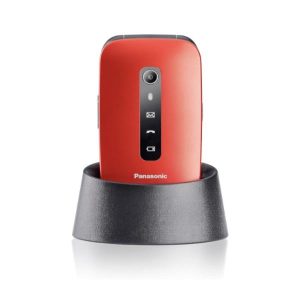 Senior Phone Tu550 Conchiglia Rosso