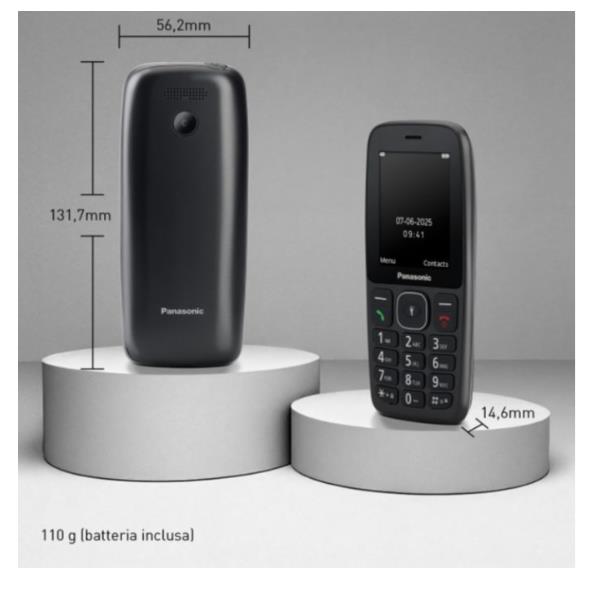 Feature Phone Tf400 Nero - immagine 2