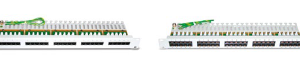 Pann.1U Con 25 Rj45U Cat.3 Nero