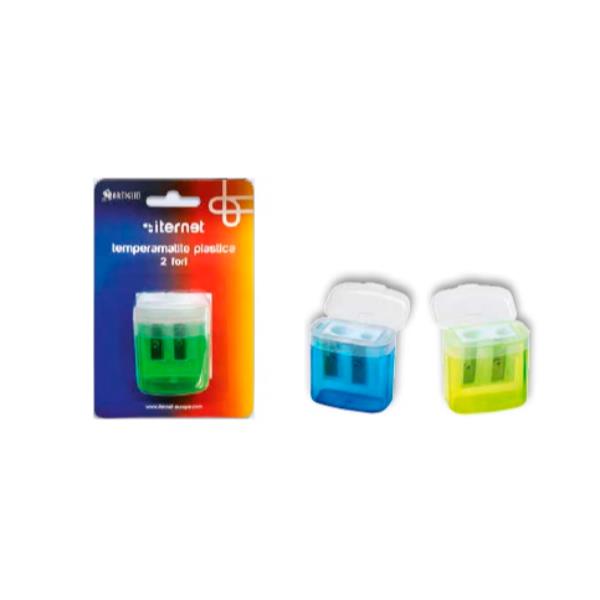 Temperino Plast 2 Fori Serb-Cop Ass - immagine 2