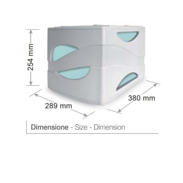 Cassettiera Keepcolour Verde - immagine 4