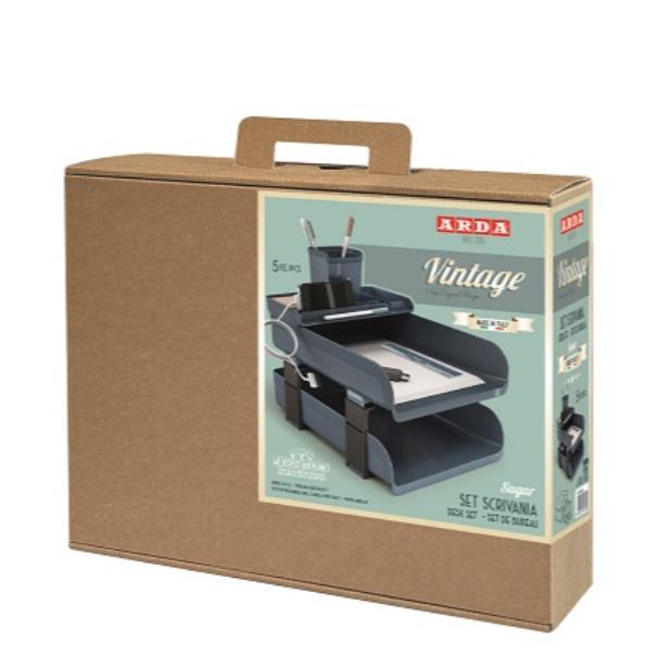 Set 5 Pz Scrivania Vintage Sugar - immagine 2