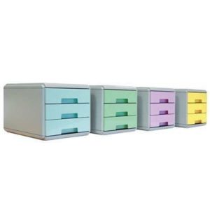 Mni Cassettiera Pastel Col. Ass.