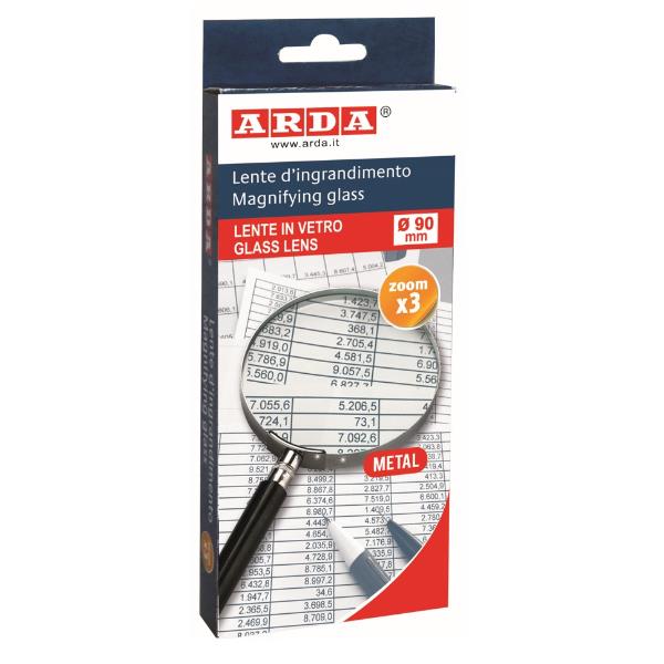 Lente Ingrandimento Vetro Ottico 90
