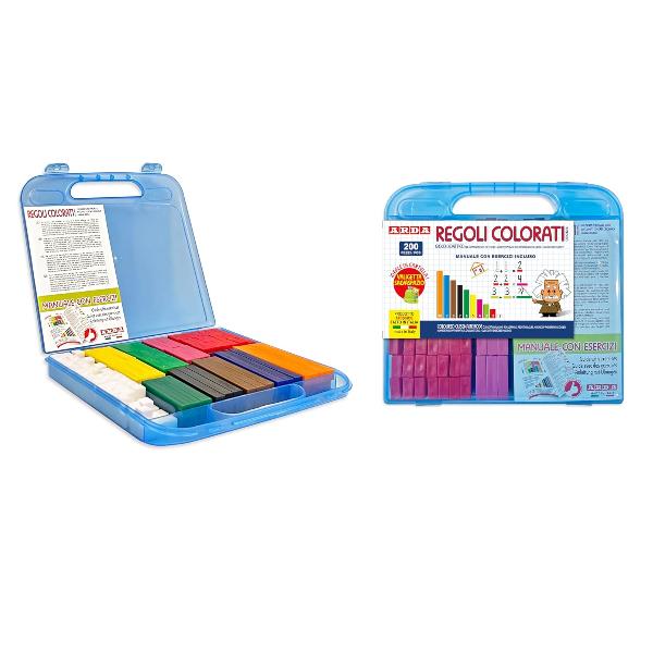 Regoli In Plastica Valigetta 200Pz - immagine 2