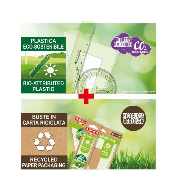 Barattolo 24 Righelli 16 Cm Eco - immagine 4