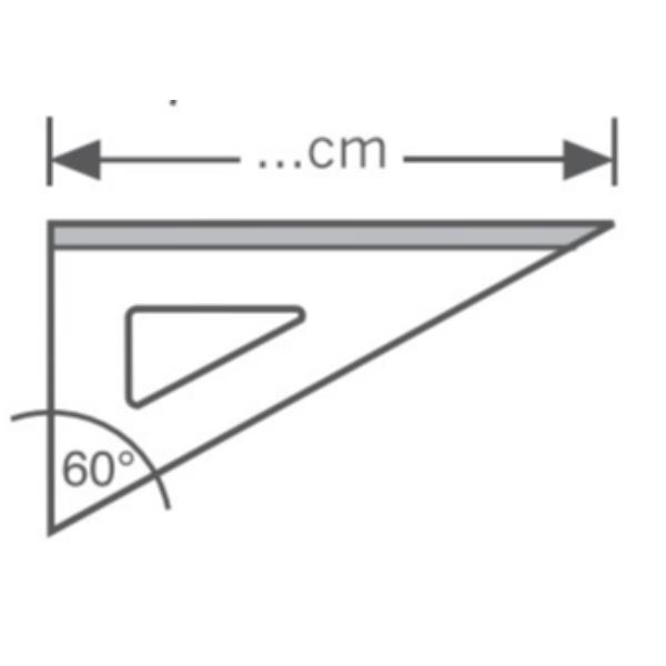 Squadra Elastika 60° Cm. 20 - immagine 7
