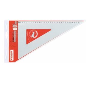 Squadra Alluminio Profil 60° Cm 25